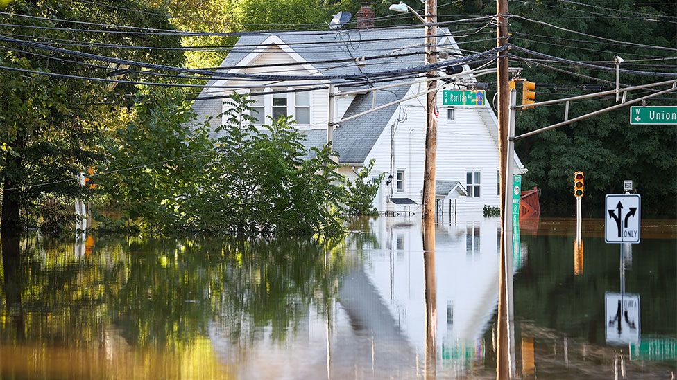 Наводнение в Нью-Джерси