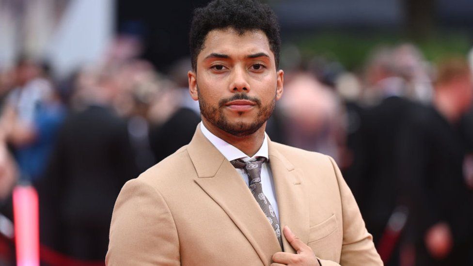 Actor Chance Perdomo on the red carpet (stock photo)