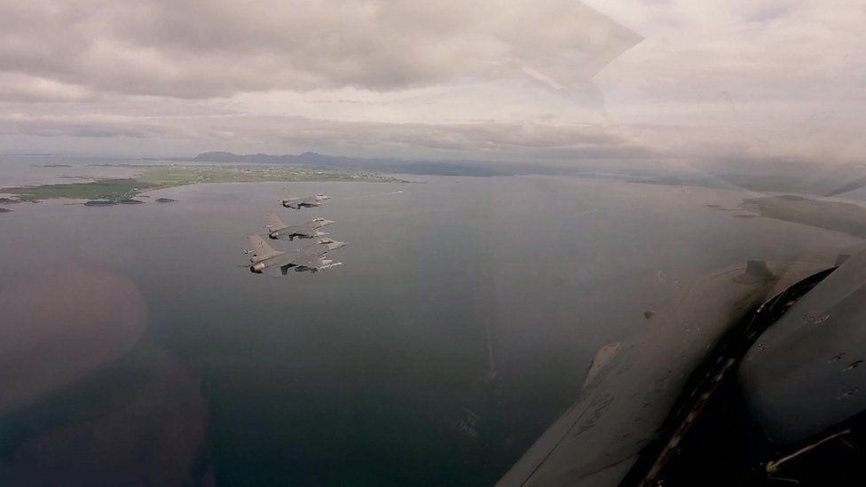 F16s in flight