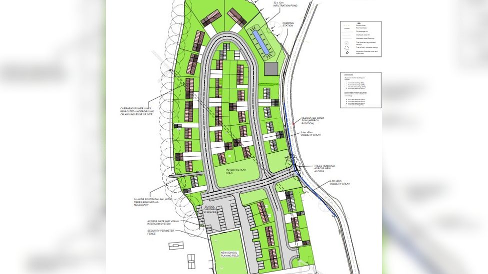 LeighuponMendip homes plan thrown out BBC News