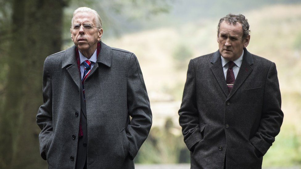 Timothy Spall as Ian Paisley and Colm Meaney as Martin McGuinness