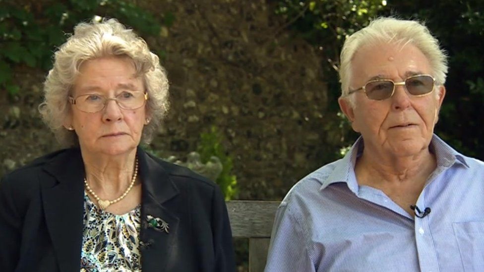 Elizabeth and Peter Skelton - parents of Susan Nicholson