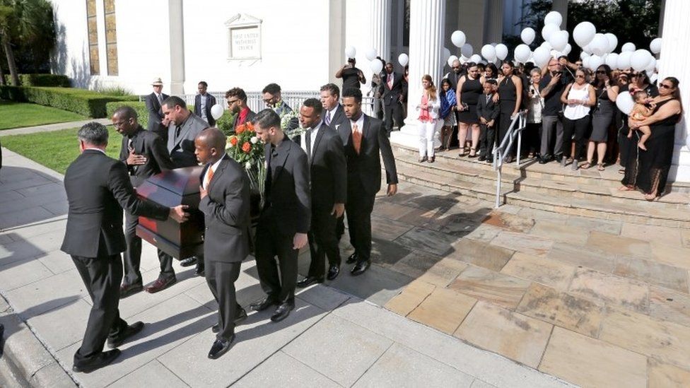 Orlando shooting: Mother of 11 killed at nightclub laid to rest - BBC News