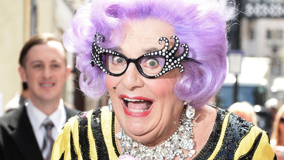 Barry Humphries as Dame Edna Everage