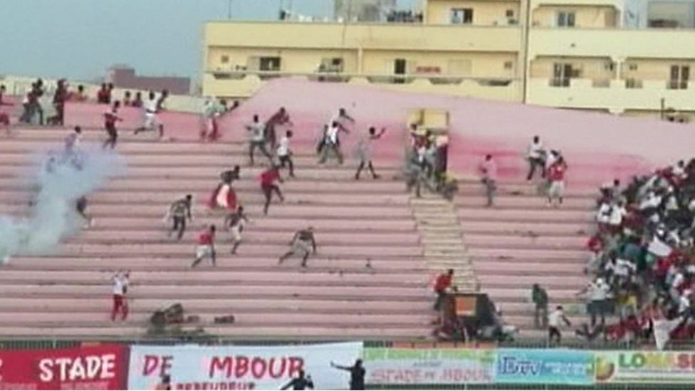 Senegal Demba Diop Football stadium collapse kills eight BBC News