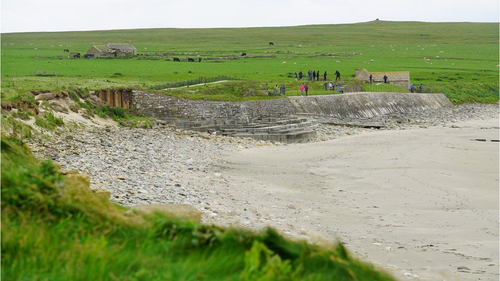 The potential for damage from sea level rise is "particularly acute" at Skara Brae