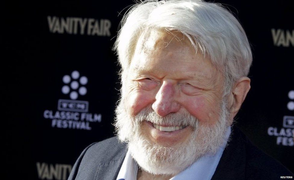 Theodore Bikel smiles as he arrives at the opening night gala of the TCM Classic Film Festival in Hollywood, 25 April 2013