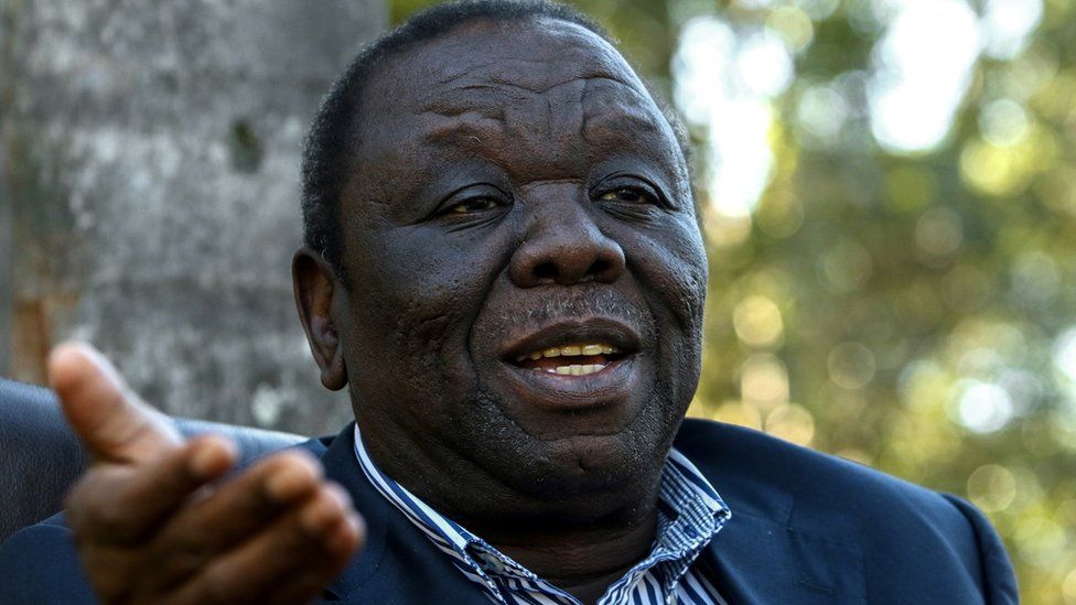 Late Zimbabwean opposition leader Morgan Tsvangirai