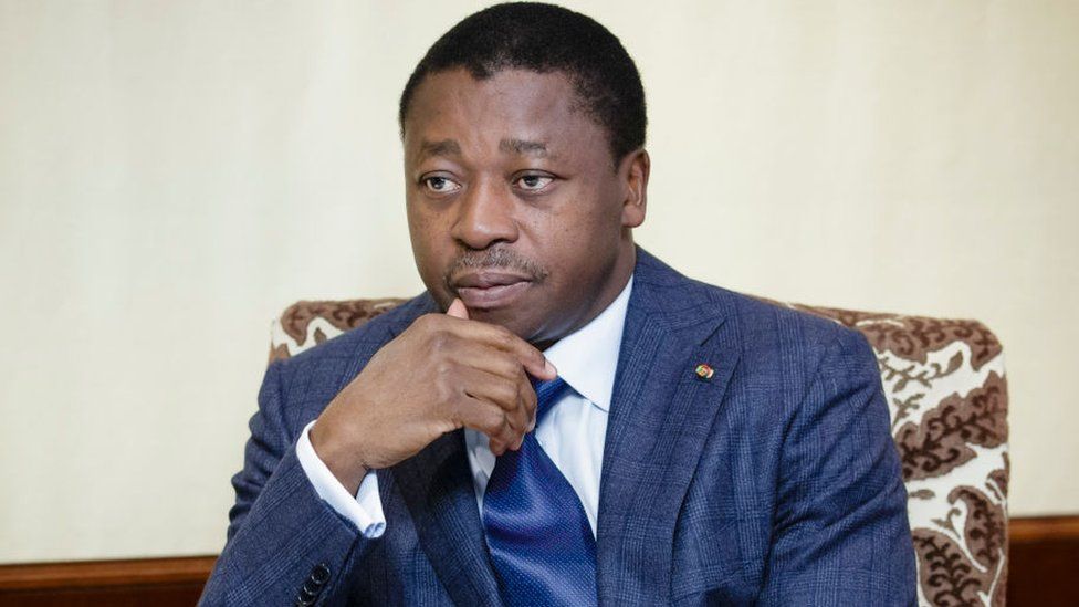 Faure Gnassingbé in 2018.