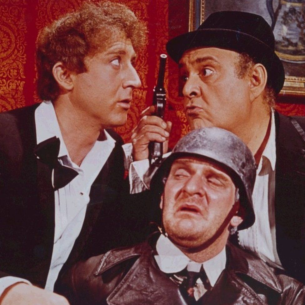 Gene Wilder and Zero Mostel in The Producers