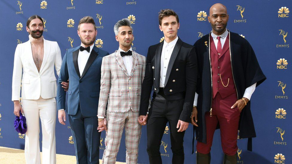 Queer Eye cast at the Emmys