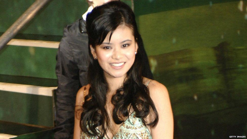 Katie Leung at the Harry Potter and the Goblet of Fire world premiere in 2005