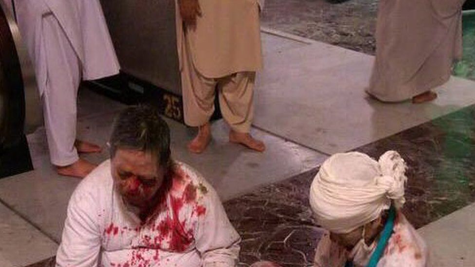 Victims of the Grand Mosque crane collapse in Mecca, 12 September 2015