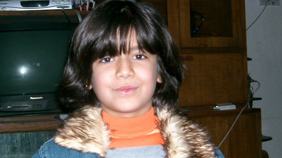 Zainab Fadhal aged six