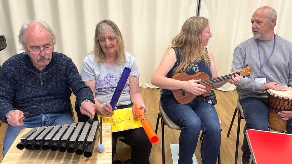 Dementia singing group in Somerset
