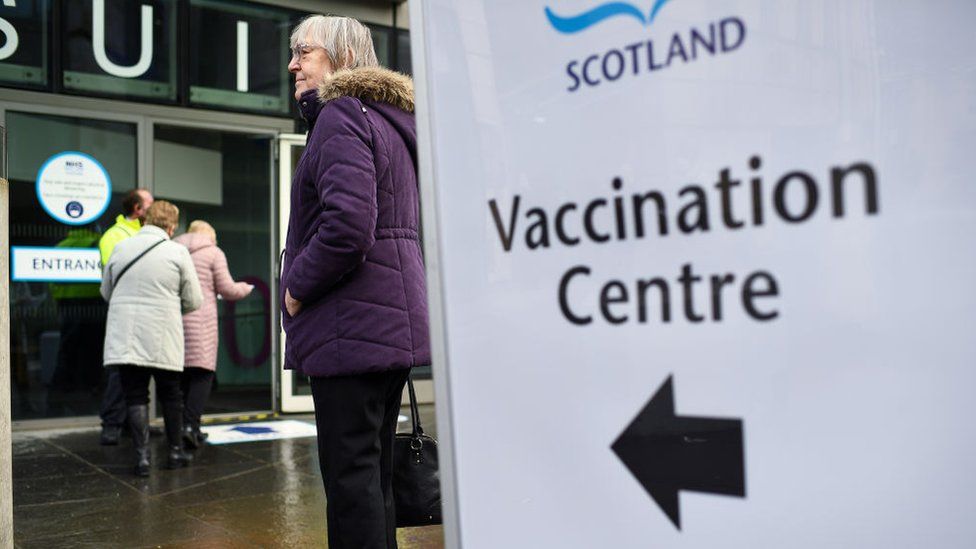 vaccine centre closeup