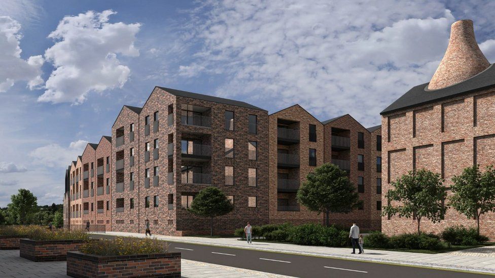 Derelict StokeonTrent pottery works set to retirement village BBC News