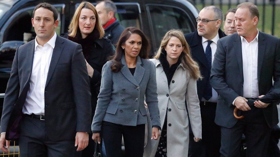 Gina Miller arrives at the Supreme Court