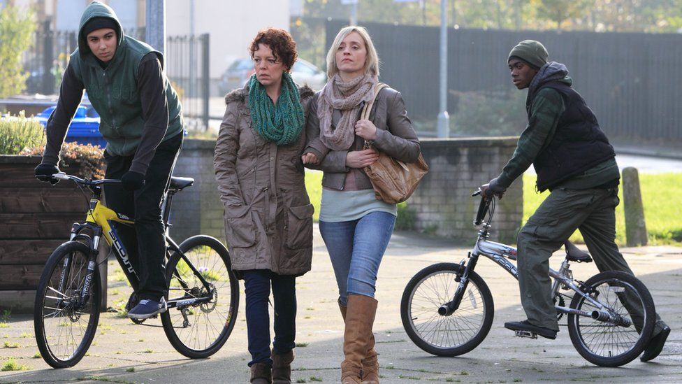Olivia Colman and Ann-Marie Duff in Accused (Mo's Story) (2012)