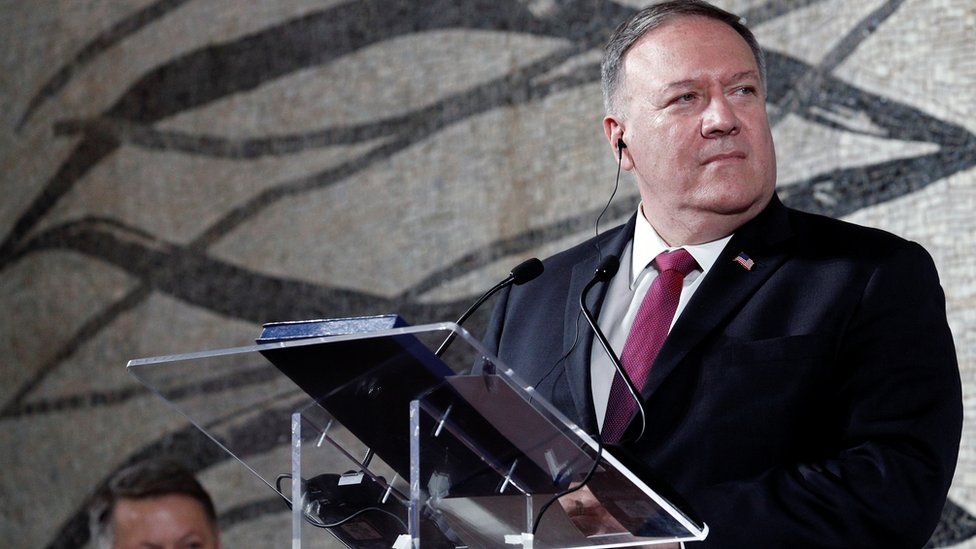 US Secretary of State Mike Pompeo is in Italy on a state visit