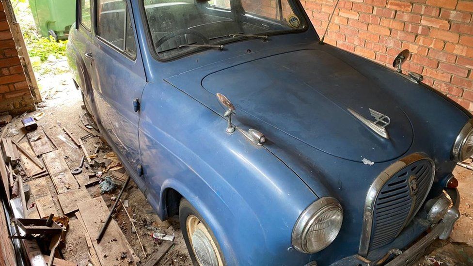 Austin A35 found in Cleethorpes