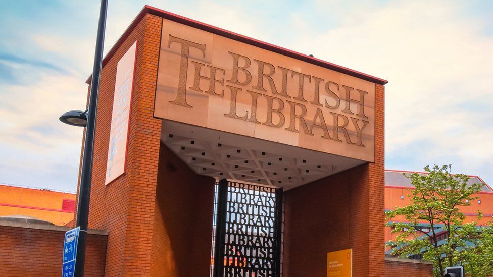A photo from the British Library