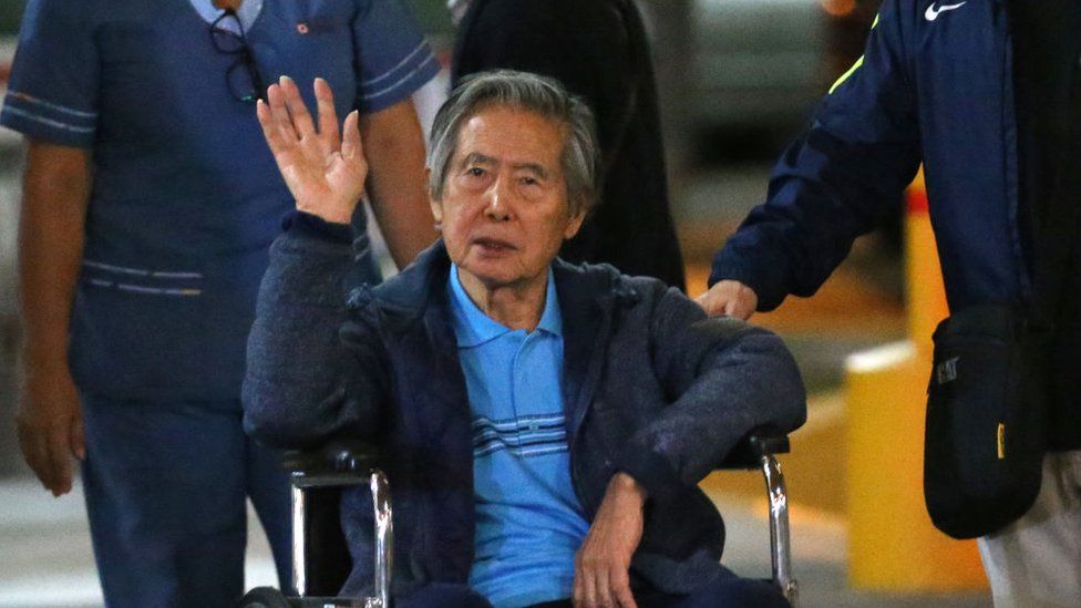 former President Alberto Fujimori