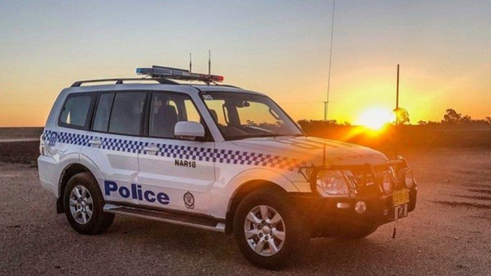 New South Wales Police car