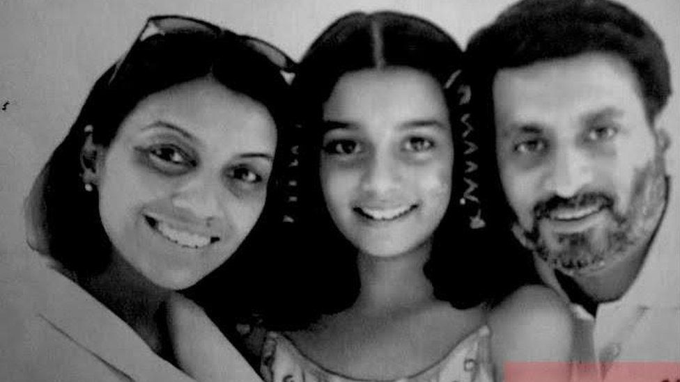 Nupur Talwar, Aarushi Talwar and Rajesh Talwar