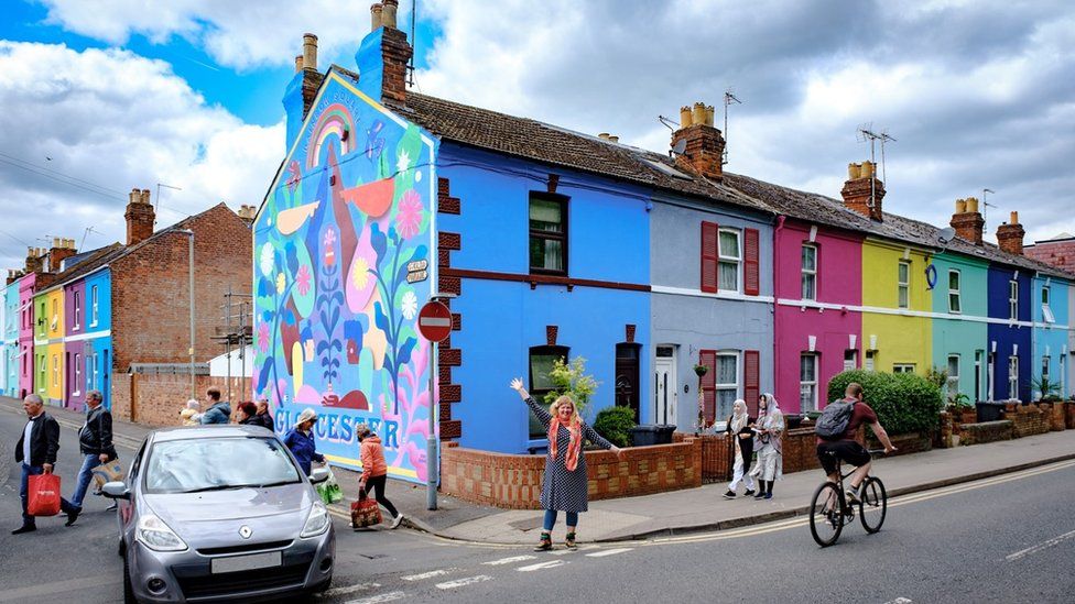 Tash Frootko on The Rainbow Square that she created in 2022