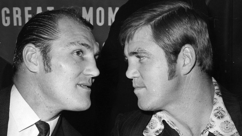 Jack Bodell and Jerry Quarry