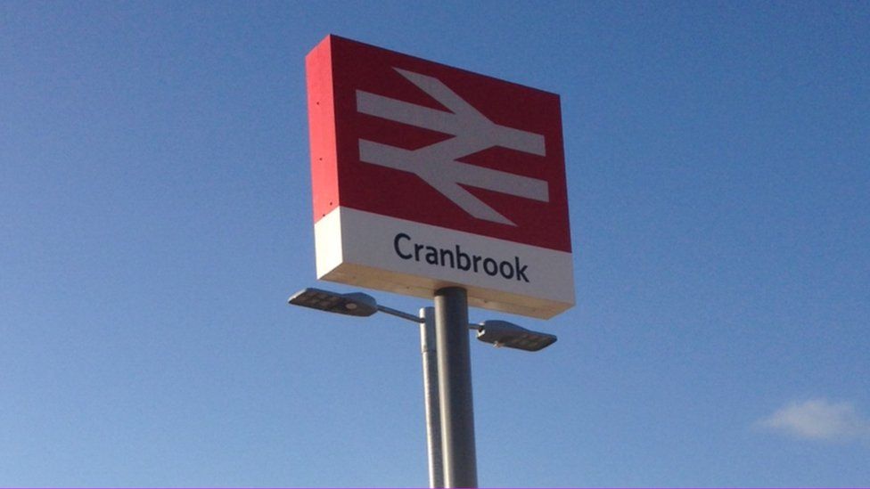 Sign of Cranbrook station