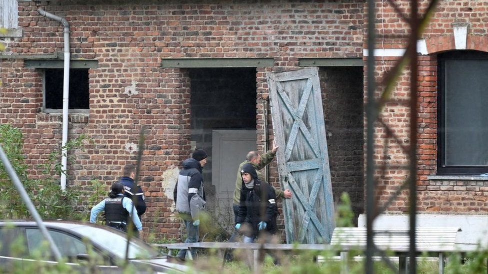 Scene of killing of tax inspector in northern France