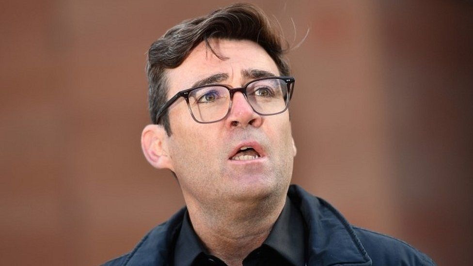 Greater Manchester mayor Andy Burnham