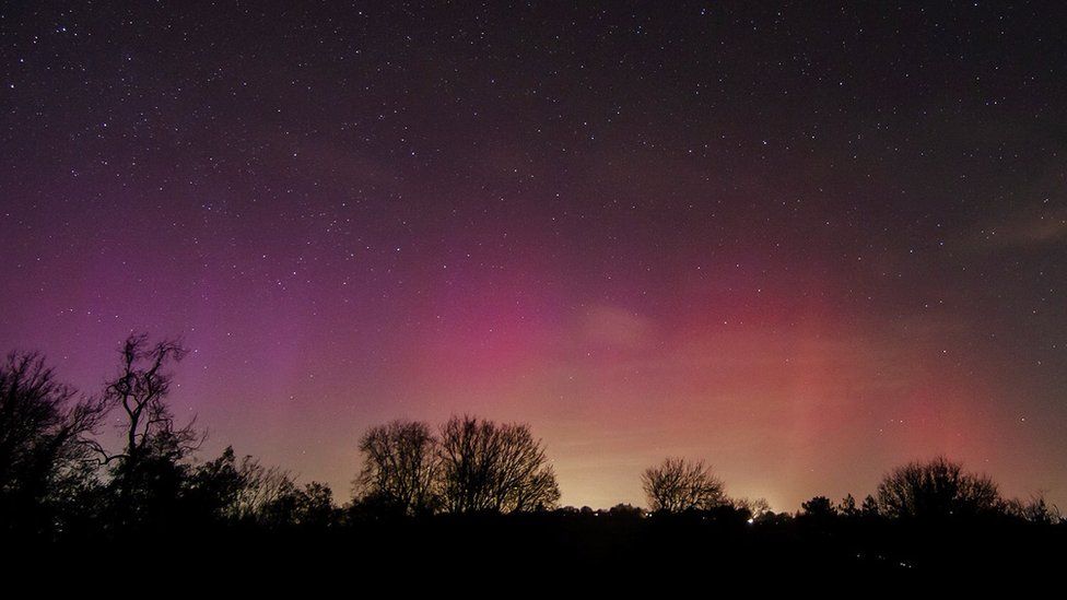 The Aurora Borealis in Devon