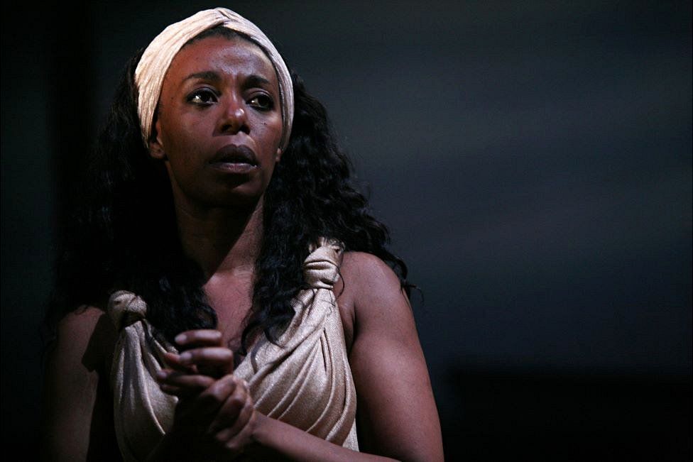 Noma Dumezweni as Calpurnia in the RSC's 2009 production of Julius Caesar, which is one the plays that would have been lost were it not for the First Folio
