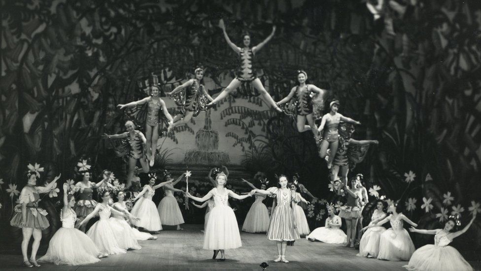 Red Riding Hood production in 1950