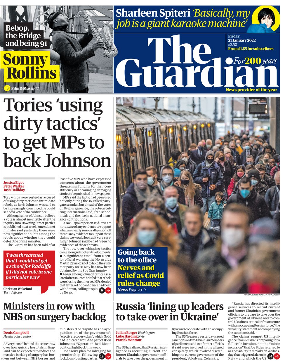 The Guardian - 21 января
