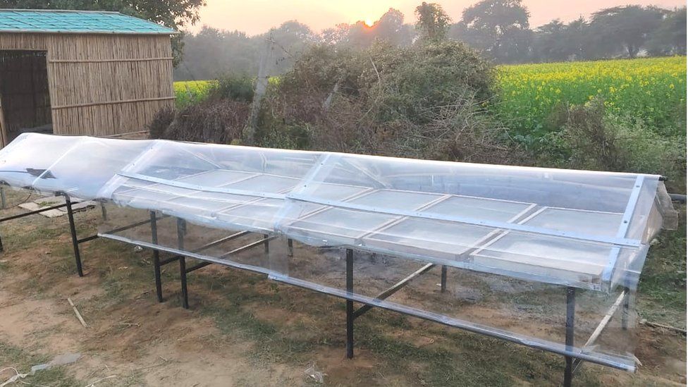 The Raheja Solar drying system