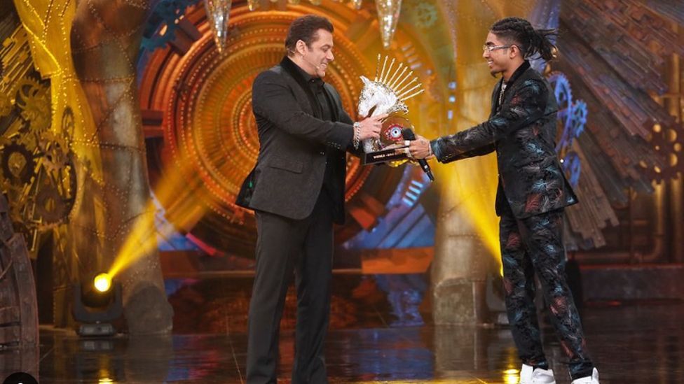 MC Stan with Salman Khan