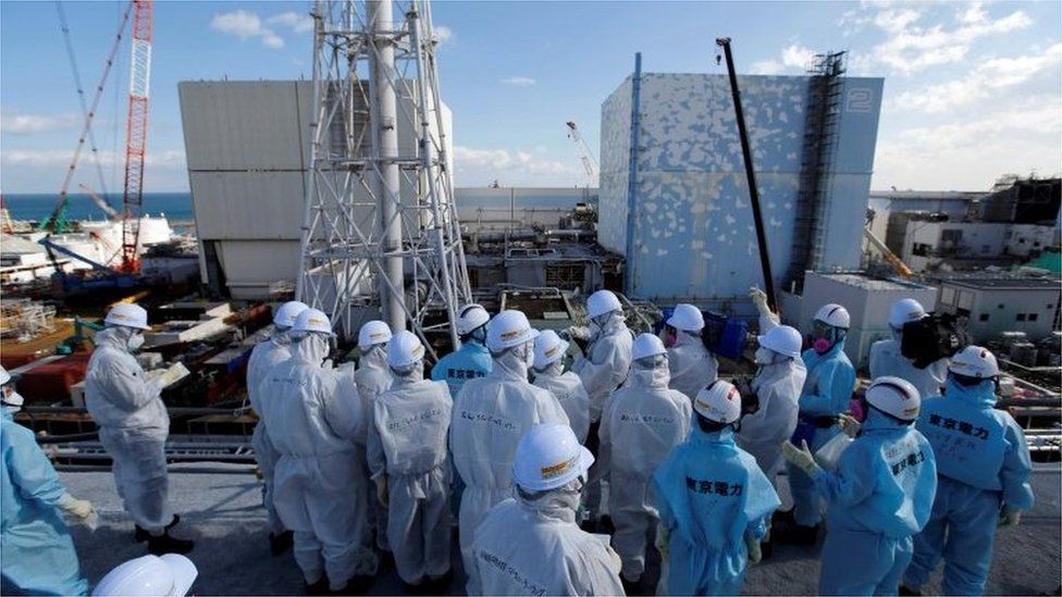 The Fukushima nuclear plant in Japan, 18 November 2016
