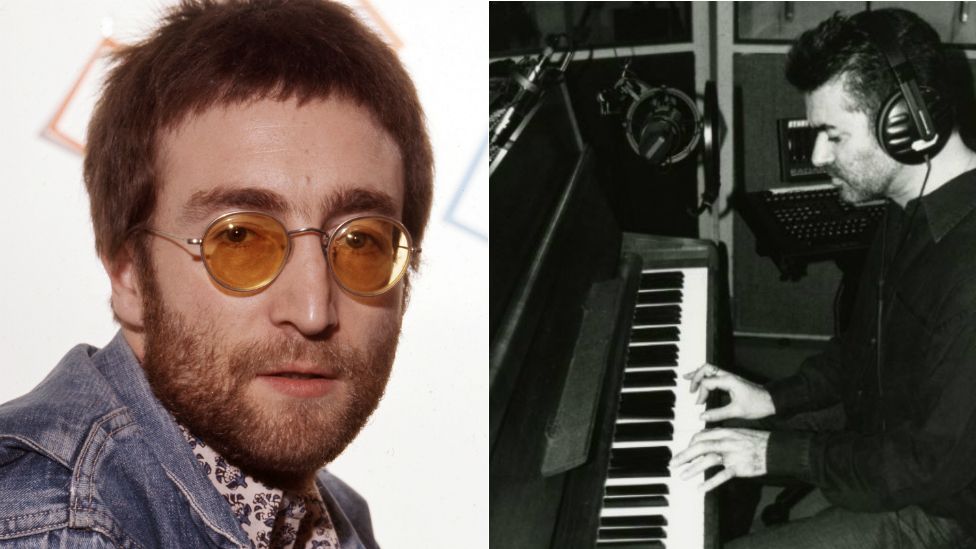 John Lennon and George Michael