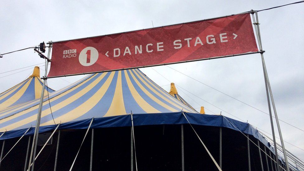 BBC Radio 1 dance stage