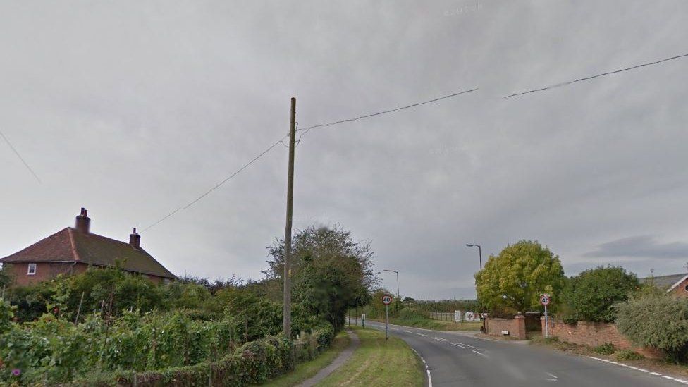 Lawford crash Man arrested after pedestrian dies BBC News