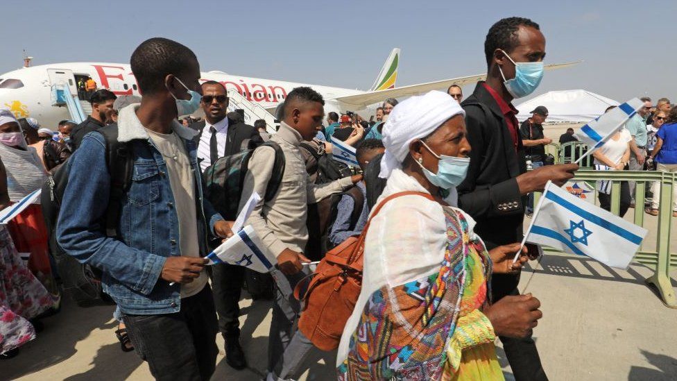 Ethiopian Jews arrive in Israel (file photo)
