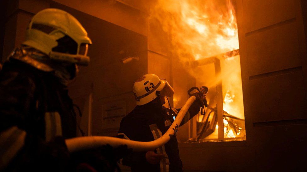 Firefighters successful  Odesa region, 20 July