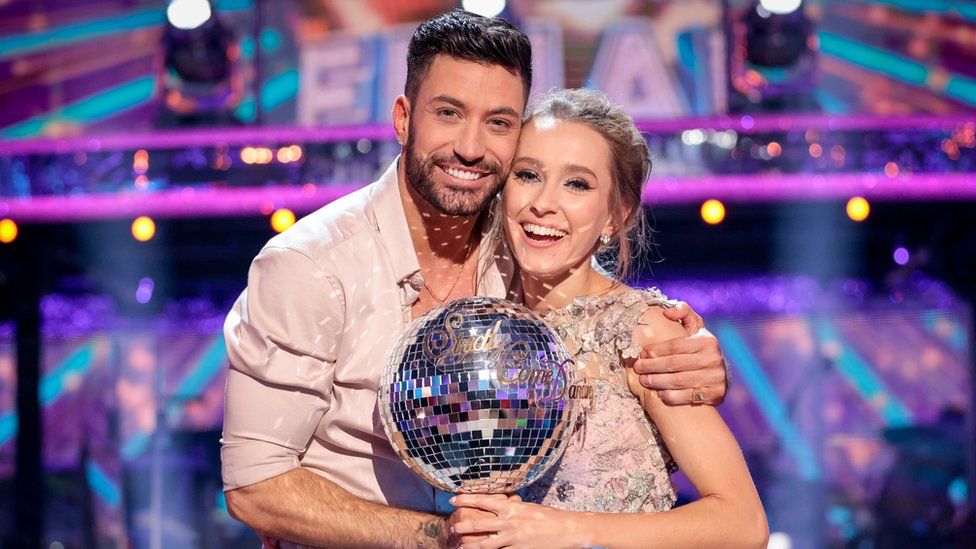 Giovanni Pernice and Rose Ayling-Ellis, winners of Strictly Come Dancing 2021