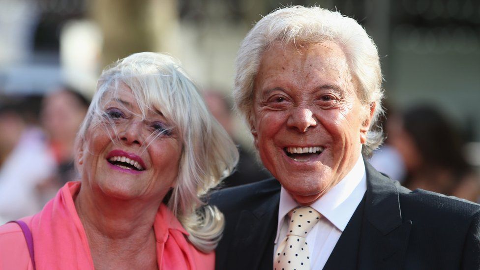 Lionel Blair and his wife Susan