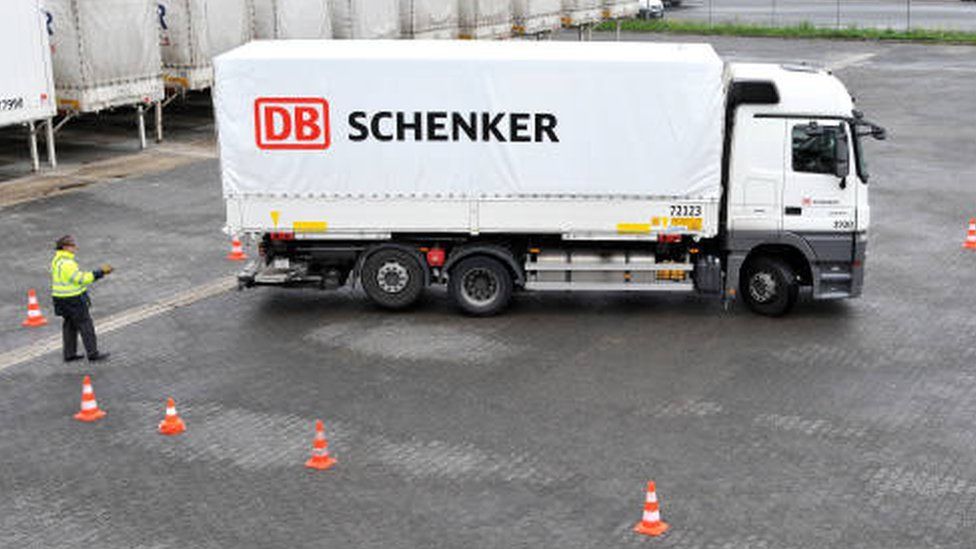 DB Schenker lorry