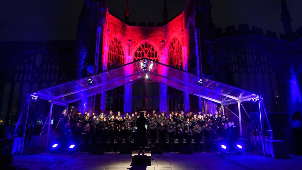 Coventry Cathedral's new war requiem set for premiere - BBC News